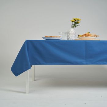 ผ้าปูโต๊ะ ผ้าคลุมโต๊ะ สี Beige Sapphire ขนาด 145 x 240 cm